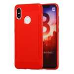 Para Xiaomi 8-derrapante não à prova de choque em TPU de protecção Ultra Slim Matte tampa traseira completa