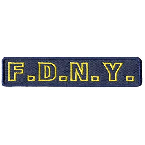 Patch Bordado - Fdny Bombeiros Nova York PL60033-54 Fecho de Contato