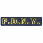 Patch Bordado - Fdny Bombeiros Nova York PL60033-54 Fecho de Contato