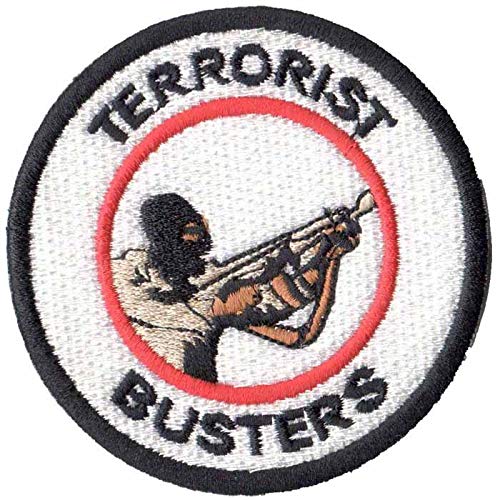 Patch Bordado - Grupo Militar Contra Terroristas DV80049-33 Fecho de Contato