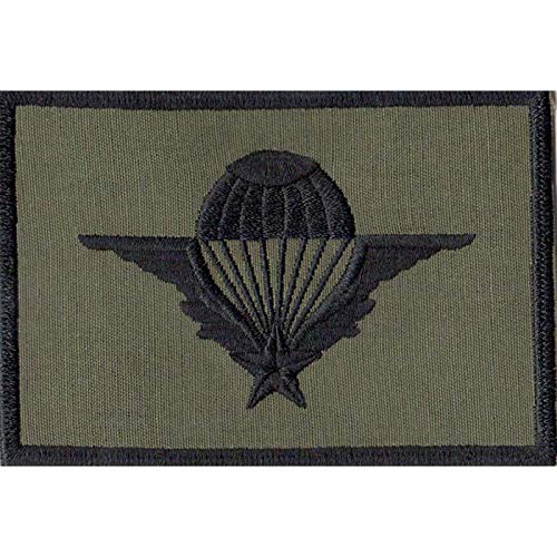 Patch Bordado - Simbolo Paraquedista do Exercito EX10157-328 Fecho de Contato