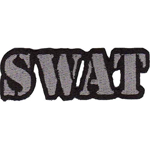 Patch Bordado - Swat Força Serviço Tatico Armas PL60190-02P Fecho de Contato
