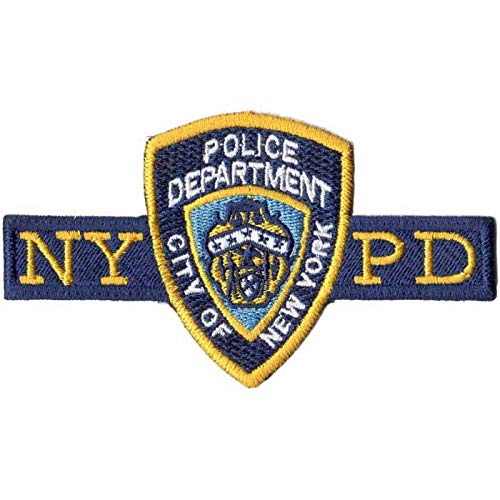 Patch Bordado - Uniforme Policia Nova York Nypd USA PL60160-146 Fecho de Contato
