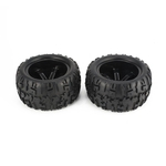 2Pcs 150mm aro da roda e pneus para 1/8 Monster Truck Racing acessórios do carro de RC