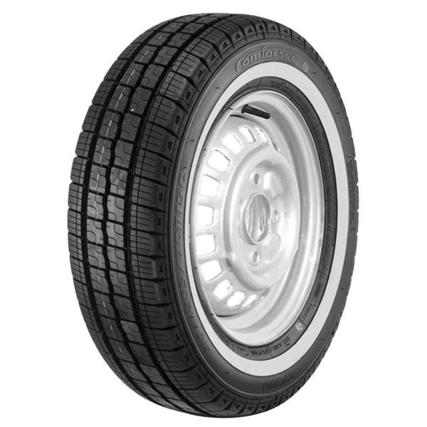 Pneu 205/70R15 Comforser CF300 106/104R 8 Lonas (Faixa Branca)