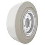 Pneu 1200-20 Unisol Eco-Line X Maciço Branco Liso (Roda 8.50 polegadas) - Empilhadeira