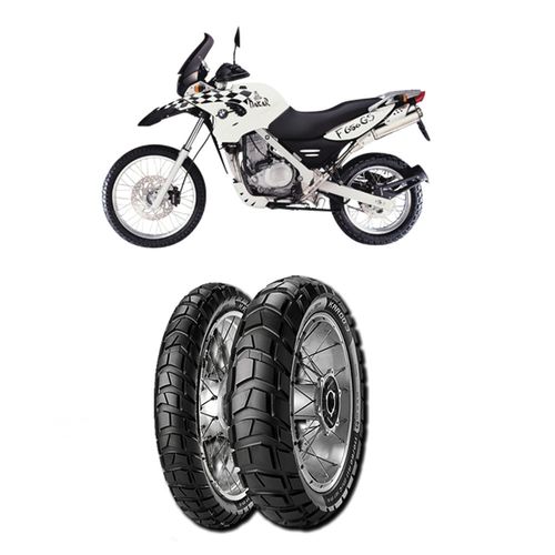 Pneu 140/80-17 + 110/80-19 Karoo3 Metzeler F 650 Gs Xtz 750 Super Tenere