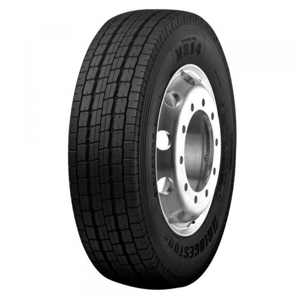 Pneu 215/75R17,5 Bridgestone M814 Liso 12 Lonas 126/124M (14,6mm)