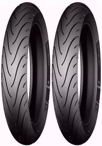 Pneu 275-18 + 90/90-18 Michelin Traseiro Titan Sem Camara *