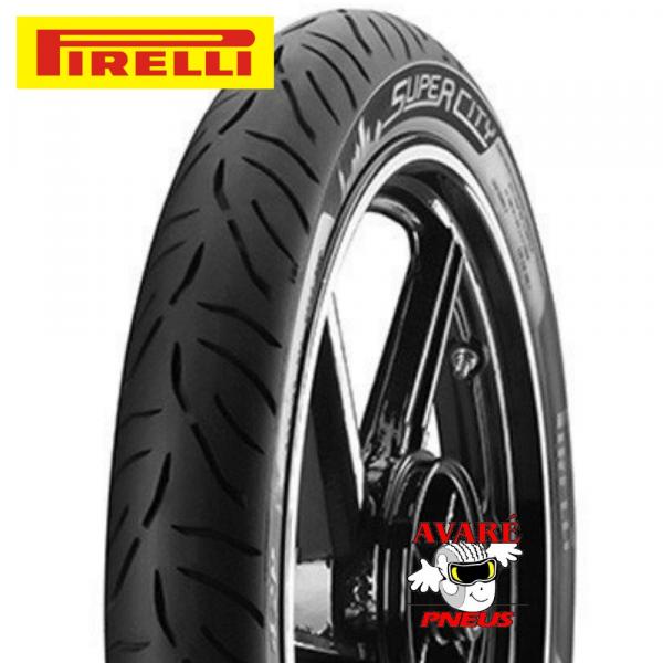 PNEU 2.75-18 - PIRELLI - SUPER CITY Dianteiro Titan / YBR / Factor