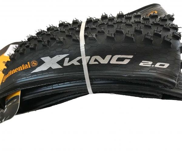 Pneu 29x2.0 X-king Preto Dobrável Tubeless - Continental