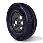 Pneu aro 16 205/75r16 carga 8 lonas roda bem remold 5 anos garantia