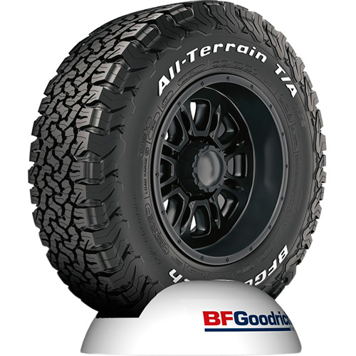 Tamanhos, Medidas e Dimensões do produto Pneu BF Goodrich Aro 16 285/75 R16 126/123R Tl All Terrain T/A Ko2