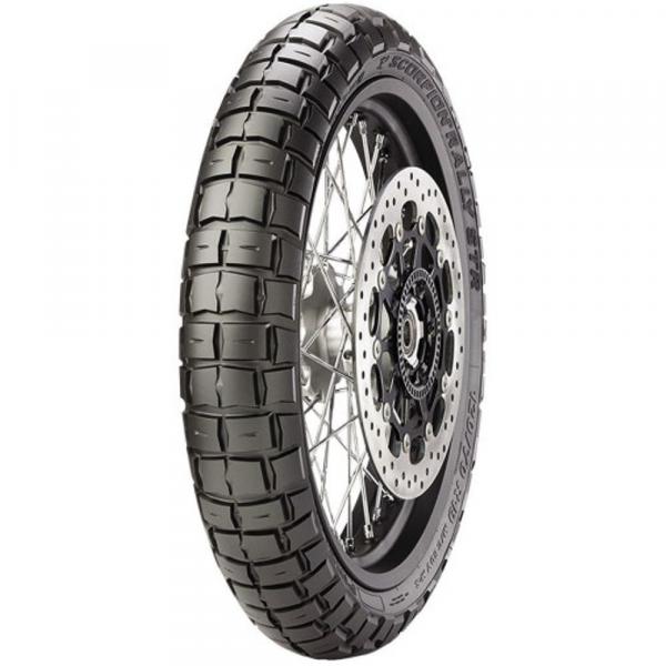 Pneu Bmw R 1200 Gs Tiger Explorer 120/70r19 60v Tl Scorpion Rally Str Pirelli - Pirelli Moto