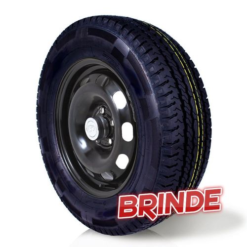 Pneu Carga Aro 15 205/70r15 8 Lonas Wemic Forlli Remold