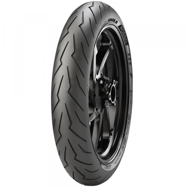 Pneu Cbr 1000 Rr Fire Blade Xj6 Mt-07 120/70r17 Zr 58w Diablo Rosso 3 Pirelli - Pirelli Moto