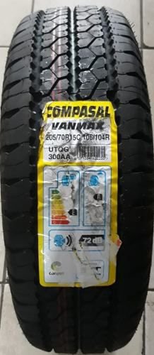 Pneu Compasal 205/70 R15 Van Max 106/104r