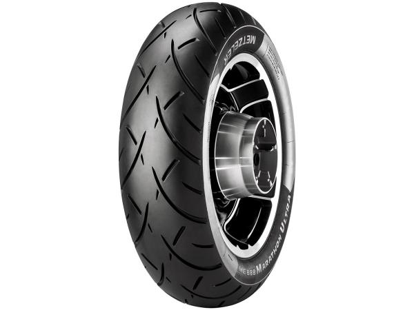 Pneu de Moto Aro 15” Metzeler Traseiro 170/80 77V - Custom ME888