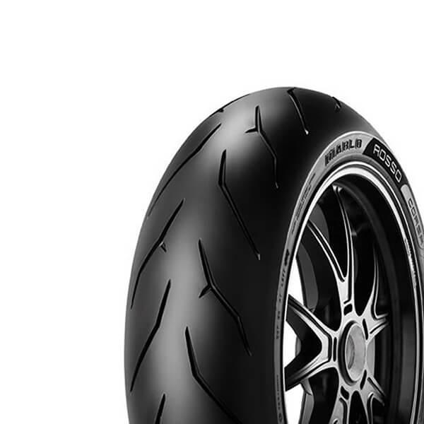 Pneu de Moto Pirelli Aro 17 Diablo Rosso Corsa 200/55R17 78W Traseiro