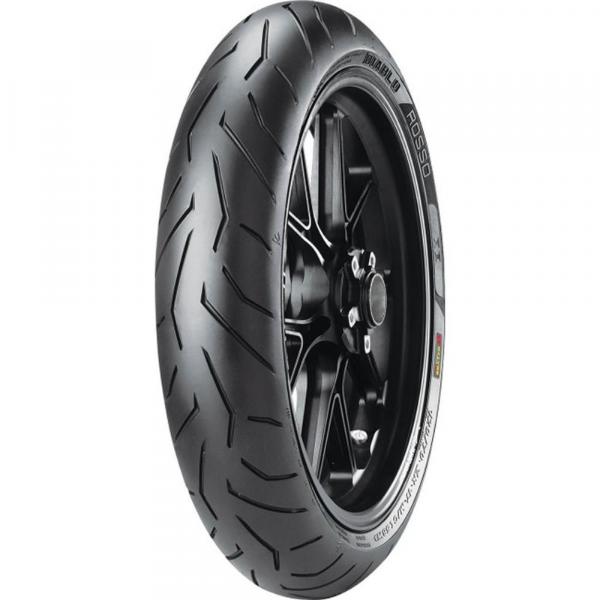 Pneu de Moto Pirelli Aro 17 Diablo Rosso II 120/60R17 55W Dianteiro