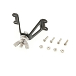 Pneu de reposi??o de metal traseira rack Titular Brace Roda Para 1/10 RC Crawler Axial SCX10 D90 Car