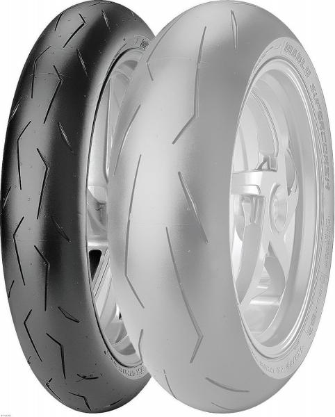 Pneu Dianteiro Pirelli 120-70-17 Diablo Super Corsa - Cb 600f / Yzf R1