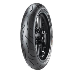 Pneu Dianteiro Pirelli 100-80-17 Diablo Rosso Ii 52H - HondaCBr450 - 90/95 / Yamahaxtz125X - 08/10 88505