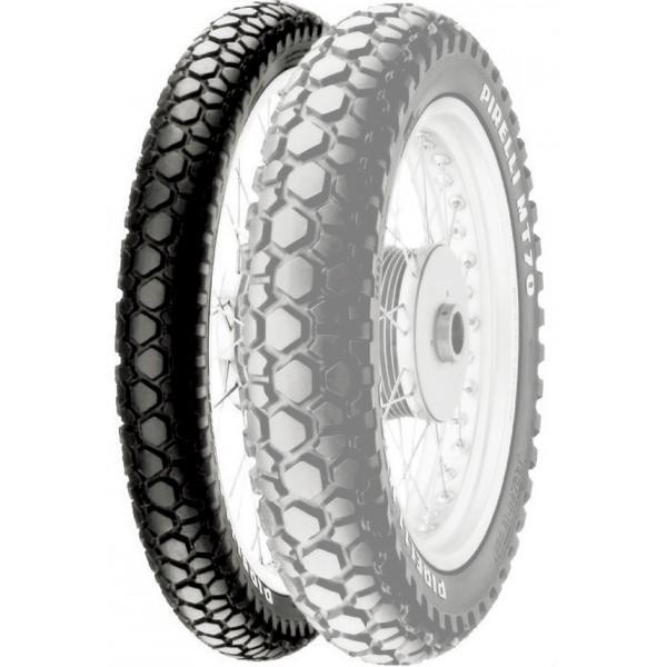 Pneu Dianteiro Pirelli 80-90-21 Mt70 - Honda Xr 200