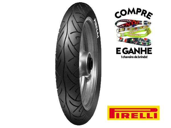 Pneu Dianteiro Sundown Motard 200 100-80-17 Sport Demon Pirelli 52s Tl (sem Câmara)