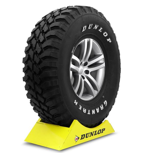 Pneu Dunlop Aro 15 31X10.50R15 109N Grantrek MT1 Caminhonete Pick-Up SUV com Letras Brancas