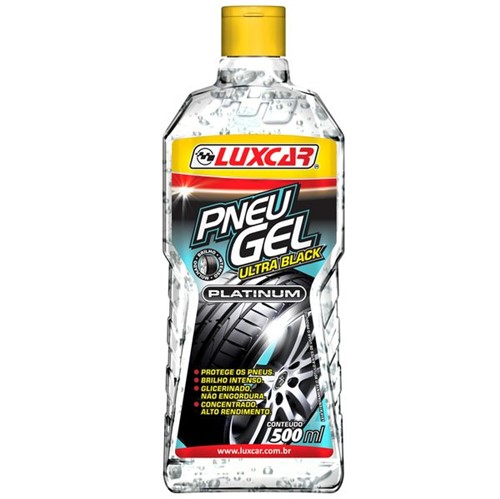 Pneu Gel Luxcar 500ml Ultra Black