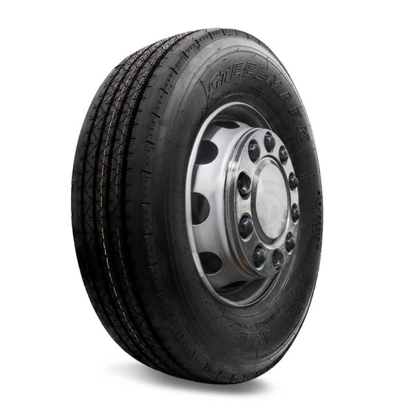 Pneu Goodyear Aro 17.5 215/75r17.5 126f Steelmark Ags Radial Dianteiro Caminhão e Ônibus