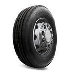 Pneu Goodyear Aro 17.5 215/75r17.5 126f Steelmark Ags Radial Dianteiro Caminhão E Ônibus