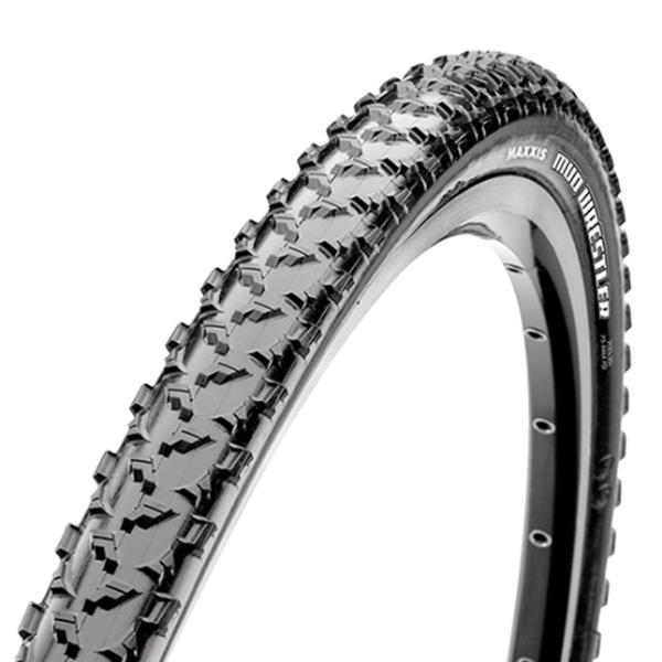 Pneu Maxxis Mud Wrestler 700x33C Dobrável Kevlar Preto