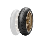 Pneu 190/55-17 (75W) Metzeler Sportec M7 RR traseiro