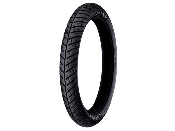 Pneu Michelin Moto 100/80 - 18 59p City Pro Tl Traseiro S/ Câmara