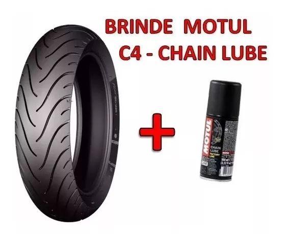 Pneu Michelin Traseiro 160/60-17 Pilot Street + C4 Brinde