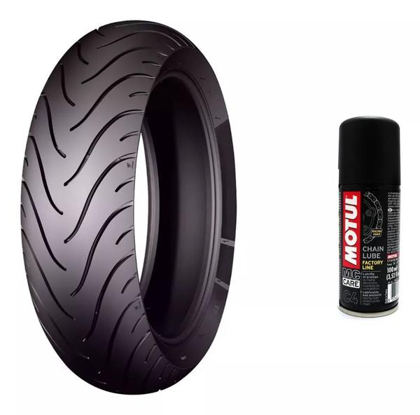 Pneu Michelin Traseiro 180/55-17 Pilot Street + C4 Brinde *