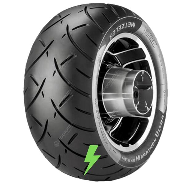 Pneu Moto 200/55 R17M/CTL 78V ME888R METZELLER - Metzeler