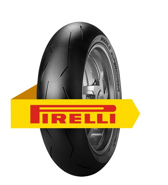 Pneu Moto 200/55zr17 Tl 78w V2 Diablo Supercorsa Tras. Pirelli