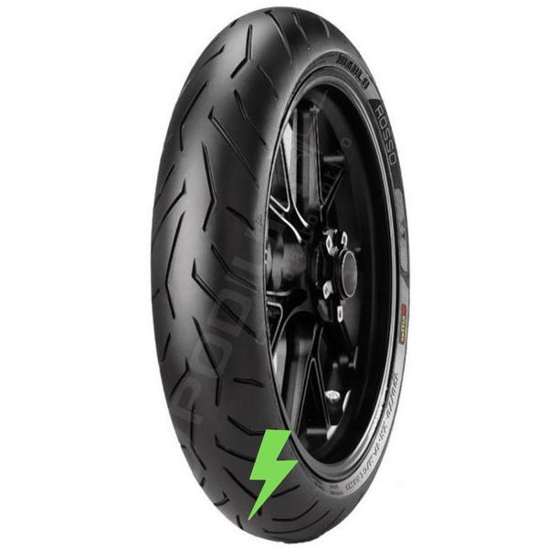 Pneu Moto 100/80 R17 M/CTL 52H(R) DRII Diablo Rosso II (114252) PIRELLI