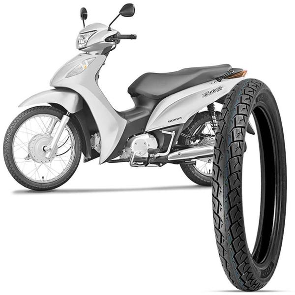 Pneu Moto Biz 100 Levorin Aro 14 80/100-14 49L Traseiro Matrix