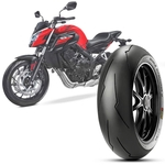 Pneu Moto Cb 650F Pirelli Aro 17 180/55-17 Tl 73w Traseiro Diablo Supercorsa Sp