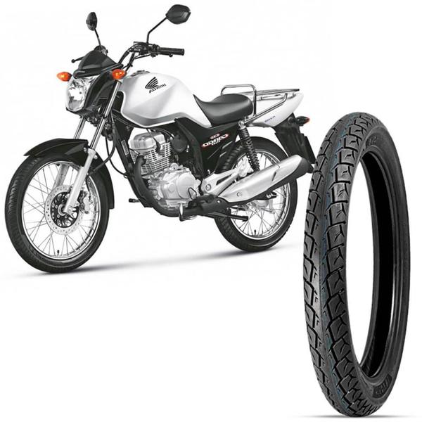 Pneu Moto Cg 150 Cargo Levorin Aro 18 90/90-18 57p Traseiro Matrix