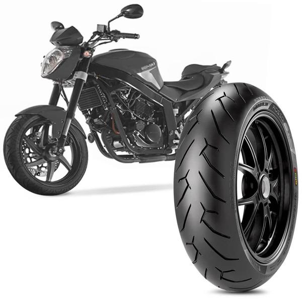 Pneu Moto Comet 250 Pirelli Aro 17 130/70r17 62h Traseiro Diablo Rosso 2