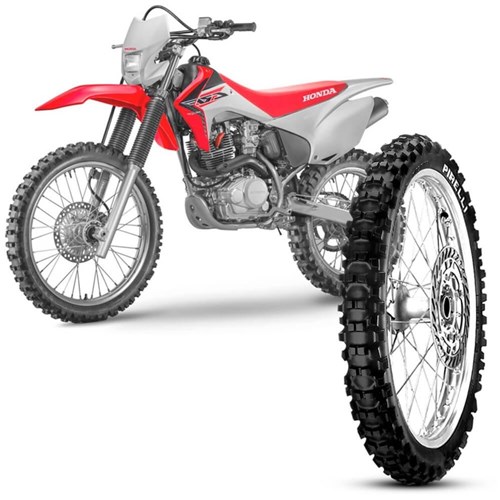 Pneu Moto Crf 230F Pirelli Aro 21 80/100-21 51R Dianteiro Scorpion Xc Mid Hard