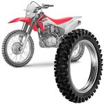 Pneu Moto Crf 230f Rinaldi Aro 18 100/100-18 59m Traseiro Rw33