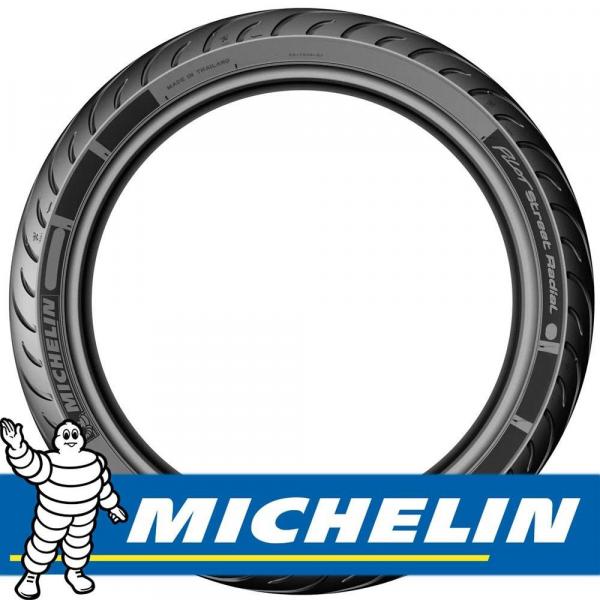 Pneu Moto Dianteiro S/ Câmara Michelin 2.75-18 Pilot Street