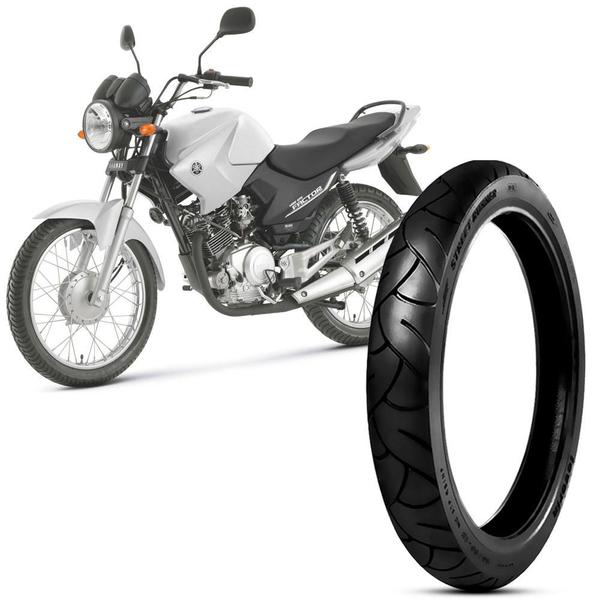 Pneu Moto Factor YBR 125 Levorin Aro 18 2.75-18 48p Dianteiro Traseiro Street Runner