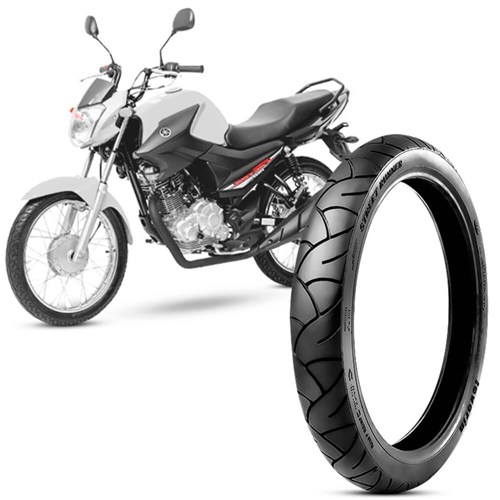 Pneu Moto Factor Ybr 150 Levorin Aro 18 90/90-18 57P Dianteiro Traseiro Street Runner